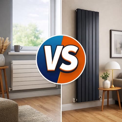 Вертикальные или горизонтальные радиаторы - как выбрать формат