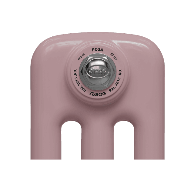 Образец цвета радиатора Rifar Tubog RO RAL 3015 Gloss Роза