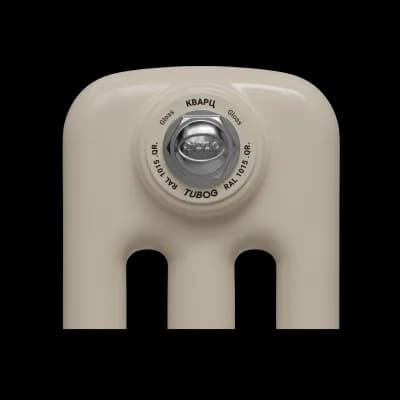Образец цвета радиатора Rifar Tubog QR RAL 1015 Gloss Кварц