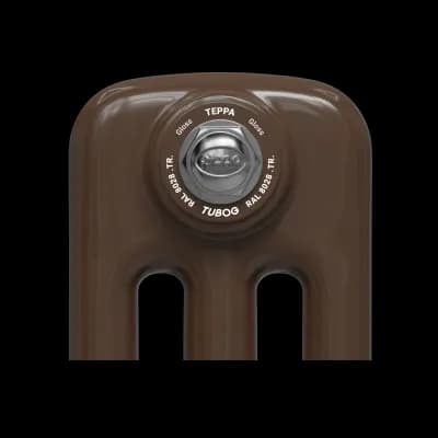 Образец цвета радиатора Rifar Tubog TR RAL 8028 Gloss Терра