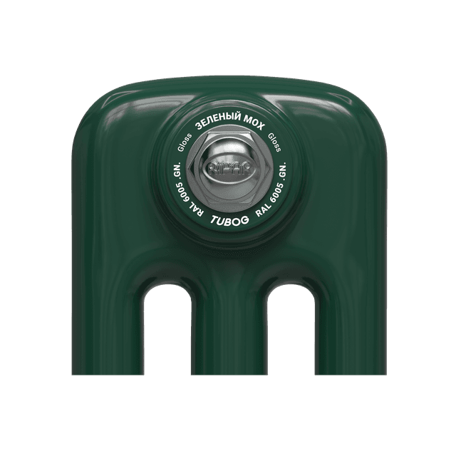 Образец цвета радиатора Rifar Tubog GN RAL 6005 Gloss Зеленый мох